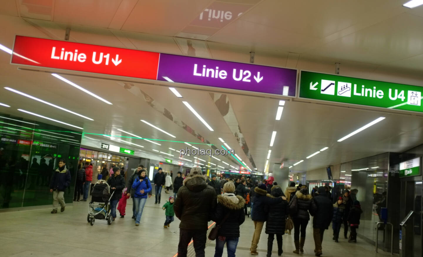 U-Bahn, U1, U2, U4