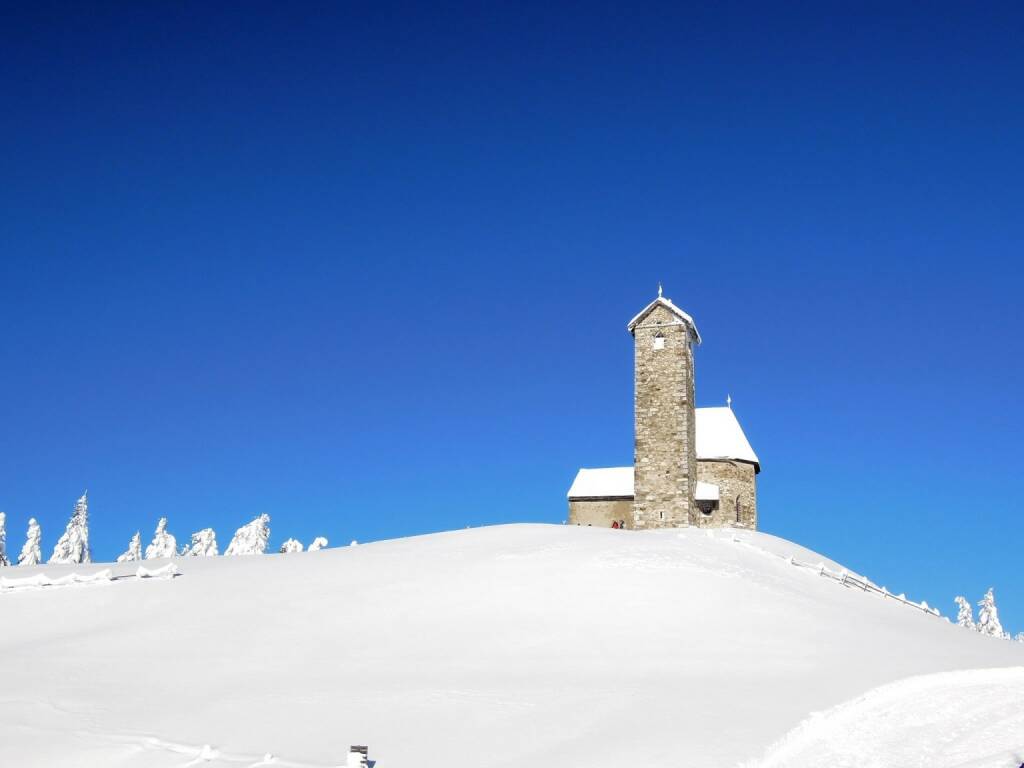 Kirche, Schnee, Vigljoch, Südtirol, © Peter Sitte (27.12.2013) 