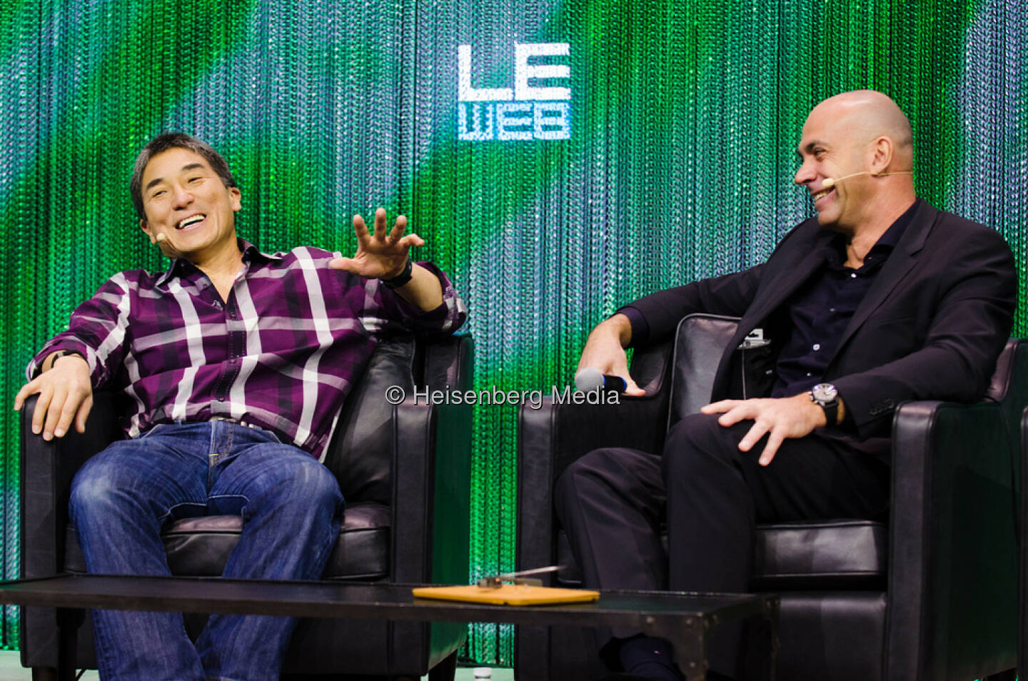 Guy Kawasaki and Loïc Le Meur – LeWeb Paris – Paris, France, December 10, 2013