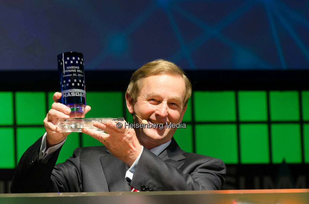 Enda Kenny – Irish Prime Minister / Taoiseach – The Summit – Dublin, Ireland,October 30, 2013, © Heisenberg Media (05.01.2014) 