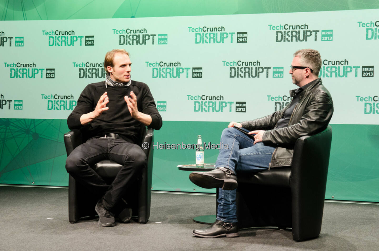Marc Samwer and Mike Butcher – TechCrunch Disrupt Europe – Berlin, Germany, October 28, 2013