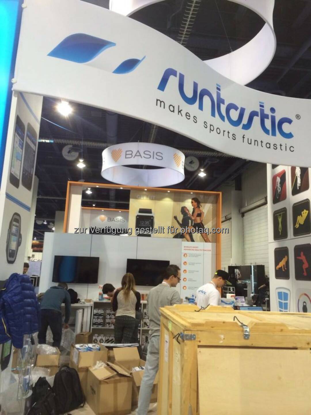 Runtastic auf der CES 2014 in Las Vegas