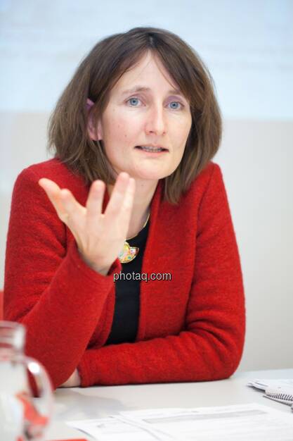 Karin Küblböck (Attac), © finanzmarktfoto.at/Michaela Mejta (08.01.2014) 