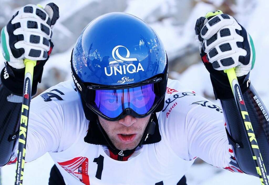 Uniqa / Benni Raich: Nach dem Riesentorlauf ist vor dem Slalom! Wir wünsche einen guten Rhythmus und den perfekten Schwung in Adelboden (12.01.2014) 