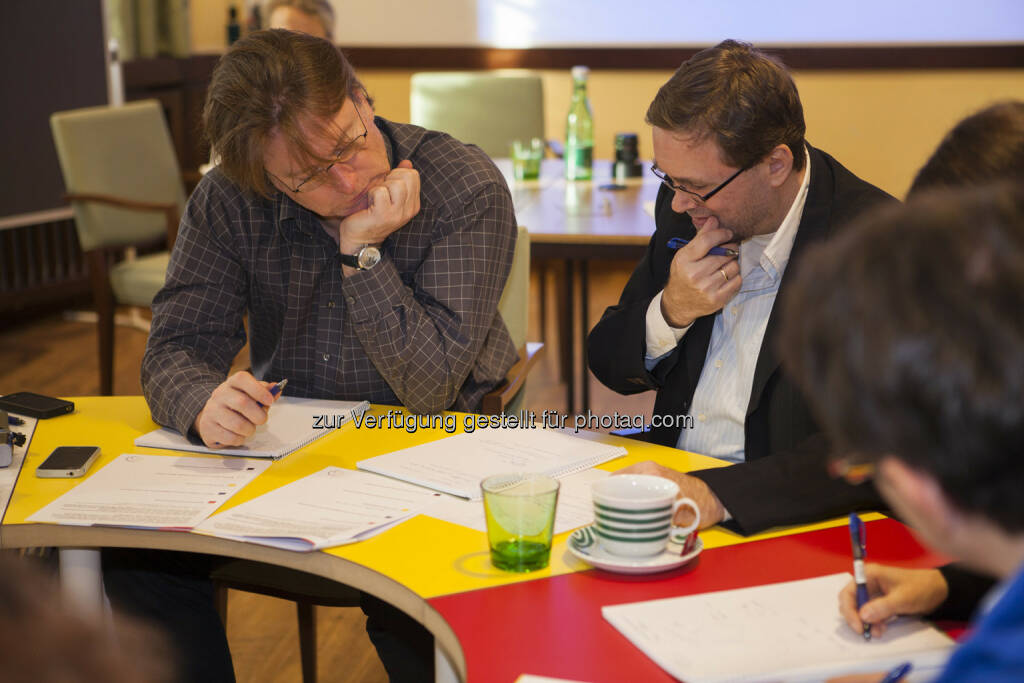 Andreas Neuherz (neo-lernhilfen.at), Rinaldo Wurglitsch (IQ Soft), © Tripenta / Peinhaupt (13.01.2014) 