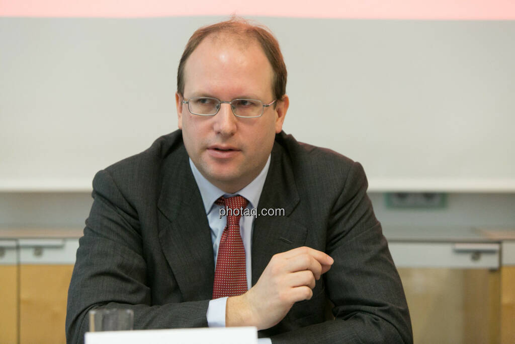 Florian Nowotny, Finanzvorstand der  CA Immo (CFO), © finanzmarktfoto.at/Martina Draper (14.01.2014) 