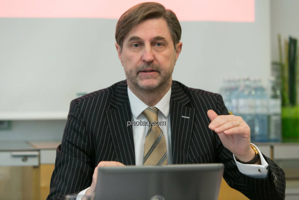 Bruno Ettenauer, Vorstandsvorsitzender der CA Immo (CEO), © finanzmarktfoto.at/Martina Draper (14.01.2014) 