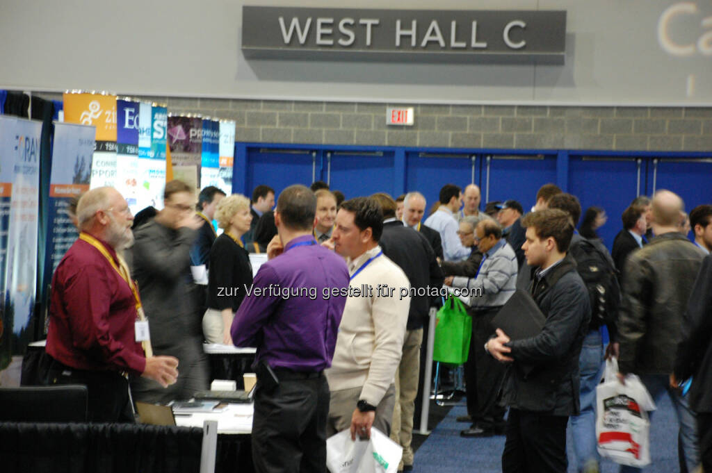 Row 1200 at the 2014 Vancouver Resource Investment Conference, © Zimtu Capital Corp. (20.01.2014) 