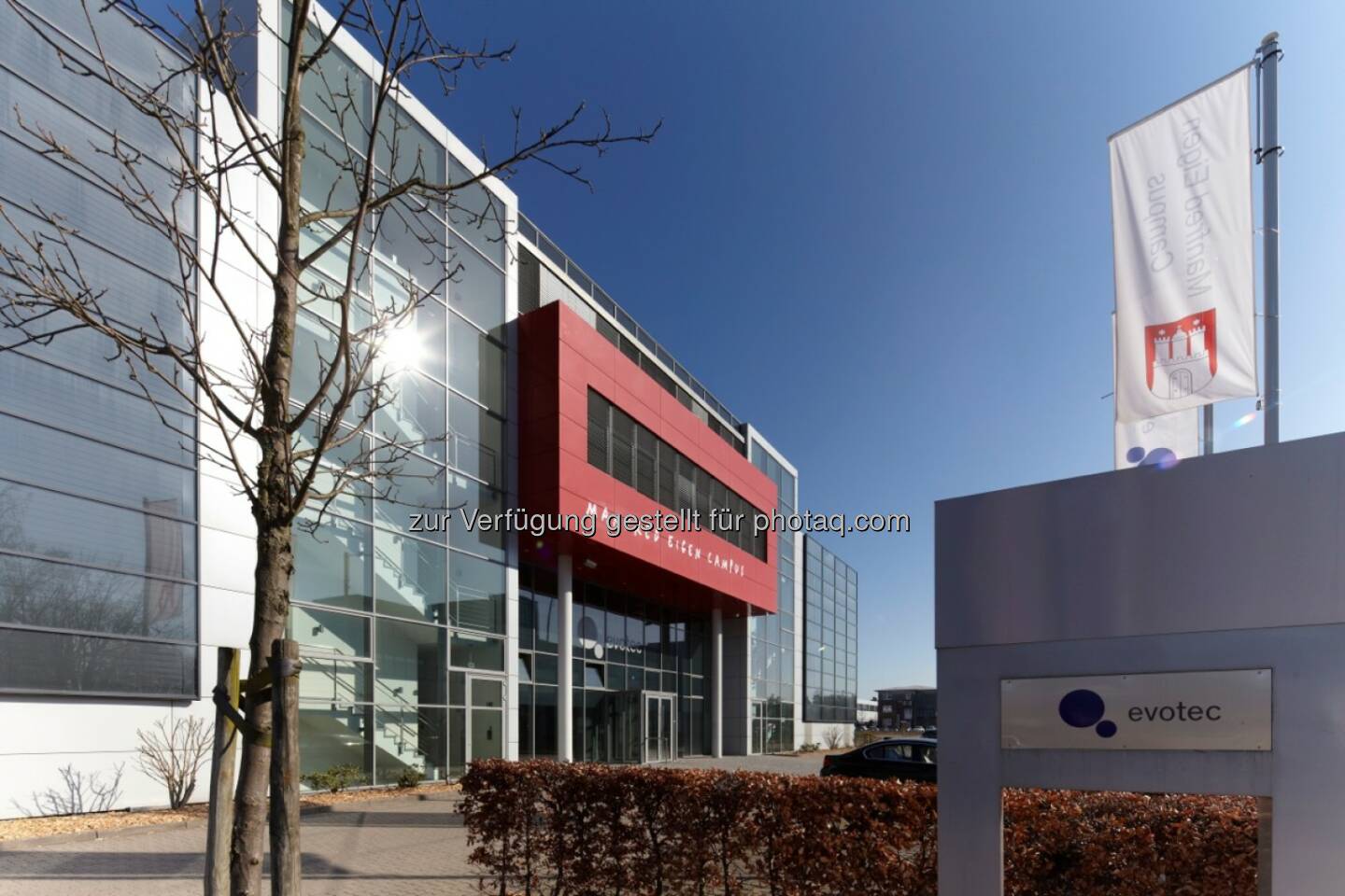 Evotec Firmenzentrale Hamburg