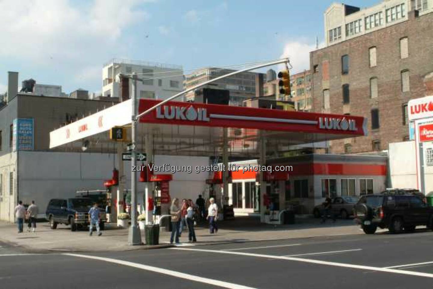 Lukoil Tankstelle in den USA