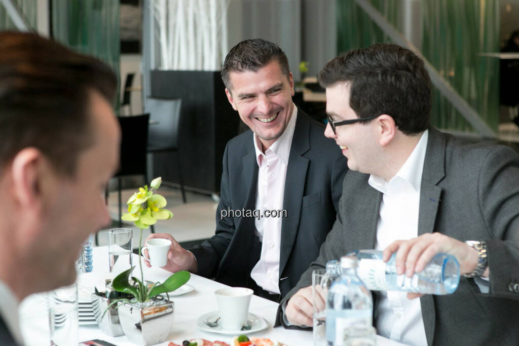 Franz Ömer (bet-at-home.com), Klaus Fahrnberger (bet-at-home.com), © finanzmarktfoto.at/Martina Draper (24.01.2014) 