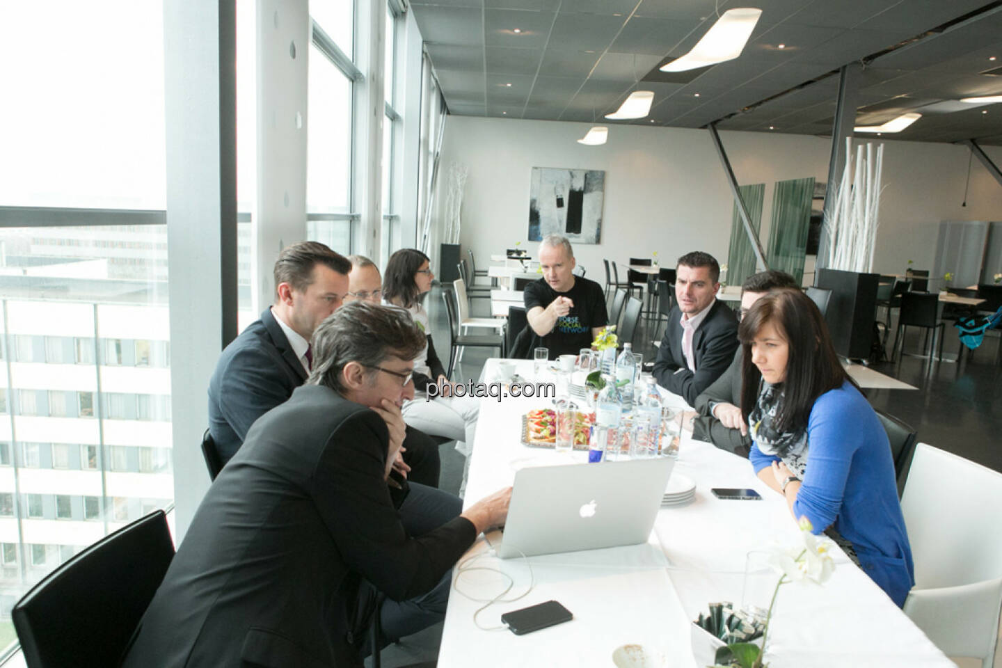 Josef Chladek, Gerhard Kürner (voestalpine), Paul Rettenbacher (THI), Susanne Trhal (Team sisu), Christian Drastil, Franz Ömer (bet-at-home.com), Klaus Fahrnberger (bet-at-home.com), Stephanie Bauer (voestalpine)