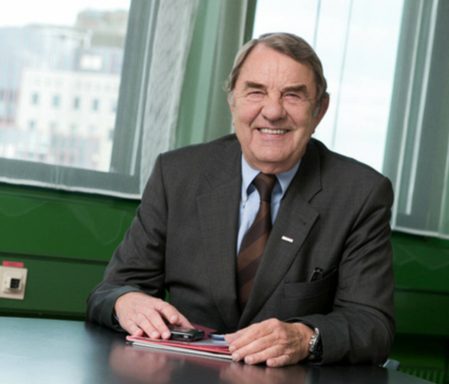 Richard Schenz, Ex-Kapitalmarktbeauftragter, langjähriger OMV-CEO (25. Jänner), finanzmarktfoto.at wünscht alles Gute!