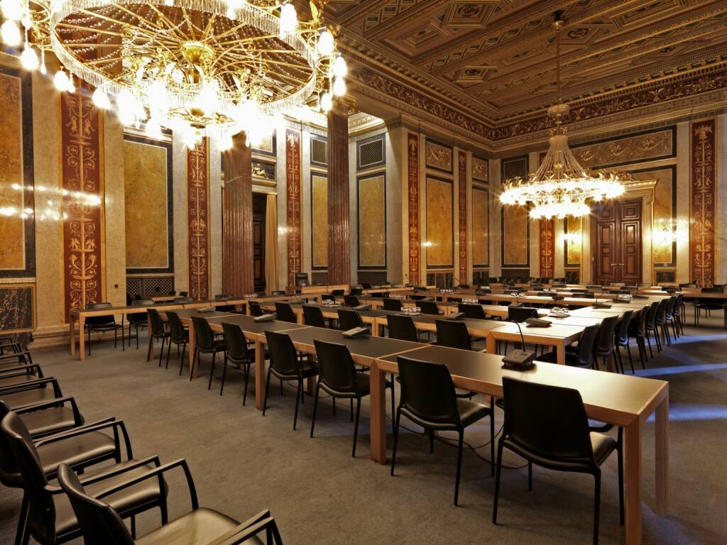 Parlament - Budgetsaal, © © Parlamentsdirektion/Mike Ranz (25.01.2014) 
