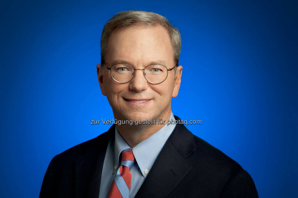 Eric Schmidt, Executive Chairman, CEO Google (C) Weinberg-Clark Photography, © Google (Homepage) (25.01.2014) 