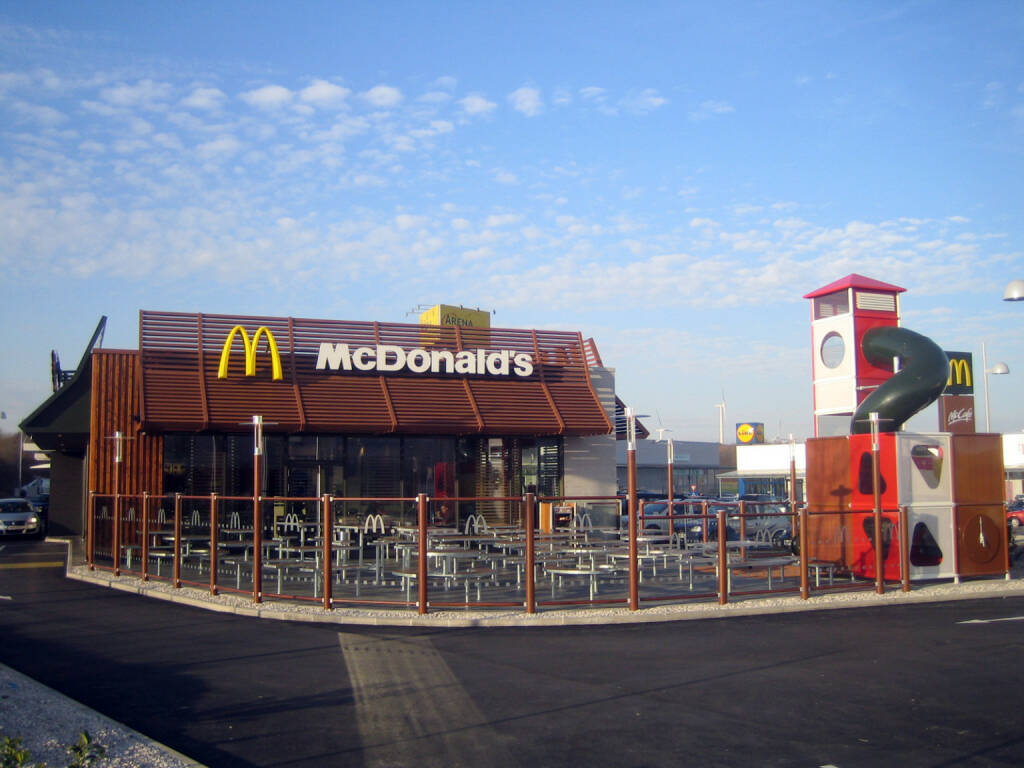McDonald's Filiale, Aussenansicht, © McDonald's (Homepage) (26.01.2014) 