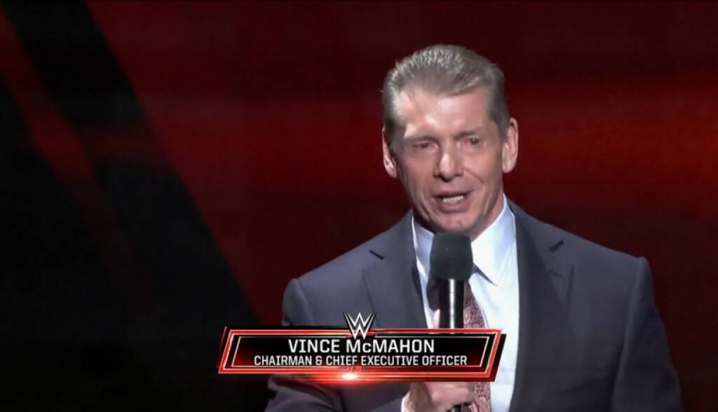 Vince McMahon (CEO WWE), WWE-Inc.  (Screenshots Film Homepage), © WWE-Inc.   (26.01.2014) 