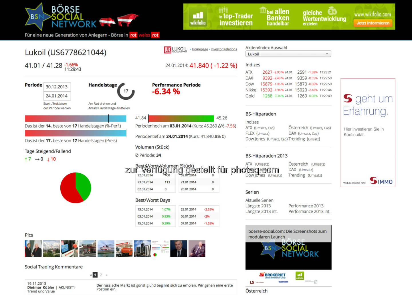 Die Lukoil-Sicht im Börse Social Network http://boerse-social.com/launch/aktie/lukoil bzw. die Bildersicht unter http://finanzmarktfoto.at/page/index/948