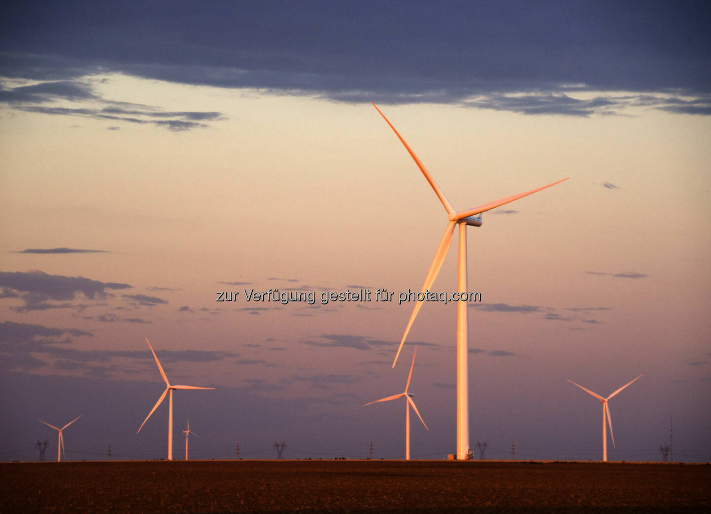 Siemens AG erhält Auftrag über Bau und Service von 79 Windkraftanlagen in Texas - Das geplante Windkraftwerk Panhandle 2 besteht aus 79 Anlagen vom Typ Siemens SWT-2.3-108. (Bild: Siemens)