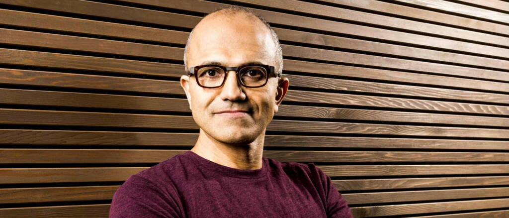 Satya Nadella, CEO Microsoft Corp., © Microsoft Corp. (Homepage) (04.02.2014) 