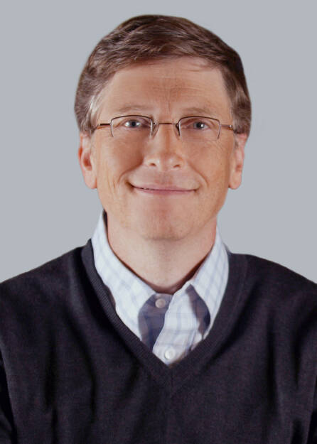 Bill Gates, Founder and Technology Advisor Microsoft Corp., © Microsoft Corp. (Homepage) (04.02.2014) 