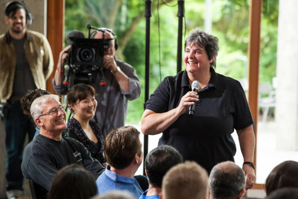 Lisa Brummel, Executive Vice President Human Resources, Microsoft Corp., (C) Brian Smale, © Microsoft Corp. (Homepage) (04.02.2014) 