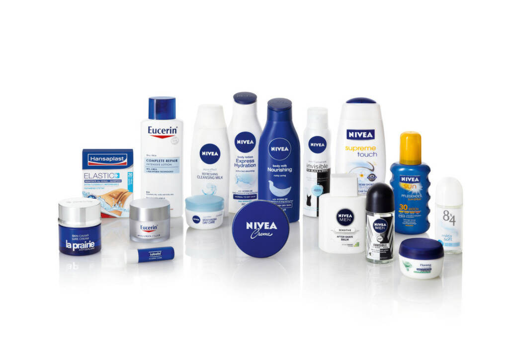 Beiersdorf Markenportfolio – ohne tesa, © Beiersdorf AG (Homepage) (06.02.2014) 