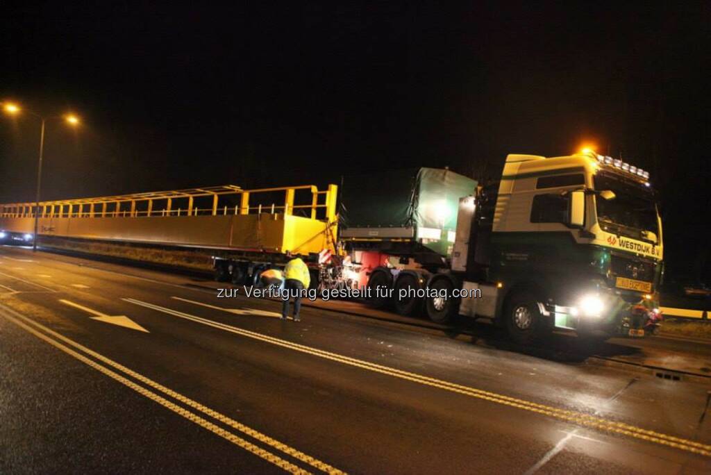 Sondertransport voestalpine Polynorm (06.02.2014) 