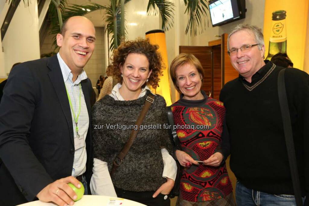 Eva Mandl, Martin Wilfing, Sabine Hoffmann, Martin W. Kaindel (Bild: Katharina Schiffl) (10.02.2014) 