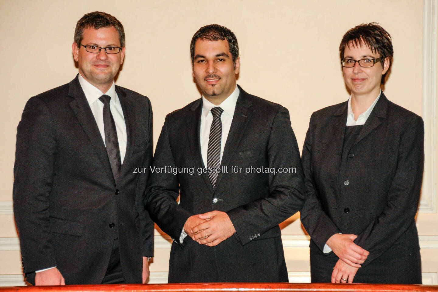 Ulf Herbrechter, COO; Christian Legat, CEO; Dr. Veronika Weiss, CFO). Competence Call Center erschließt neuen Markt und öffnet die Pforten seiner 12. internationalen Location in Danzig, Polen, Fotocredit: Competence Call Center
