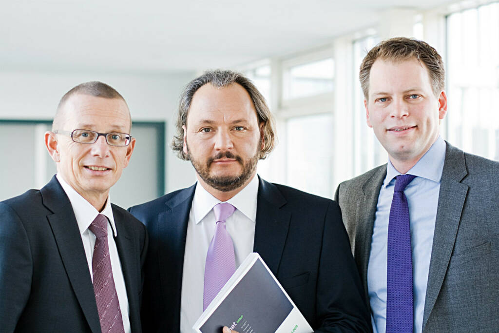 Joachim Preisig (Vorstand freenet AG), Christoph Vilanek (CEO freenet AG), Stephan Esch (Vorstand freenet AG)
, © freenet AG (Homepage) (10.02.2014) 