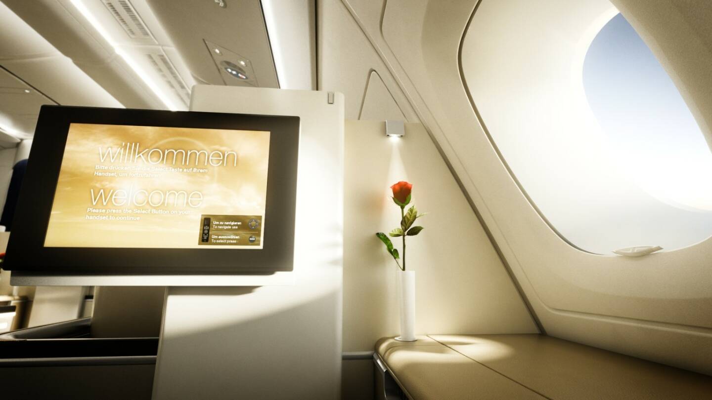 Lufthansa First Class Cabin 2010, A380