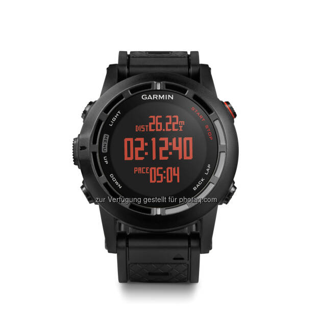 Garmin fenix 2 - Neue GPS  Sport-Outdoor-Uhr von Garmin, © Aussendung (21.02.2014) 