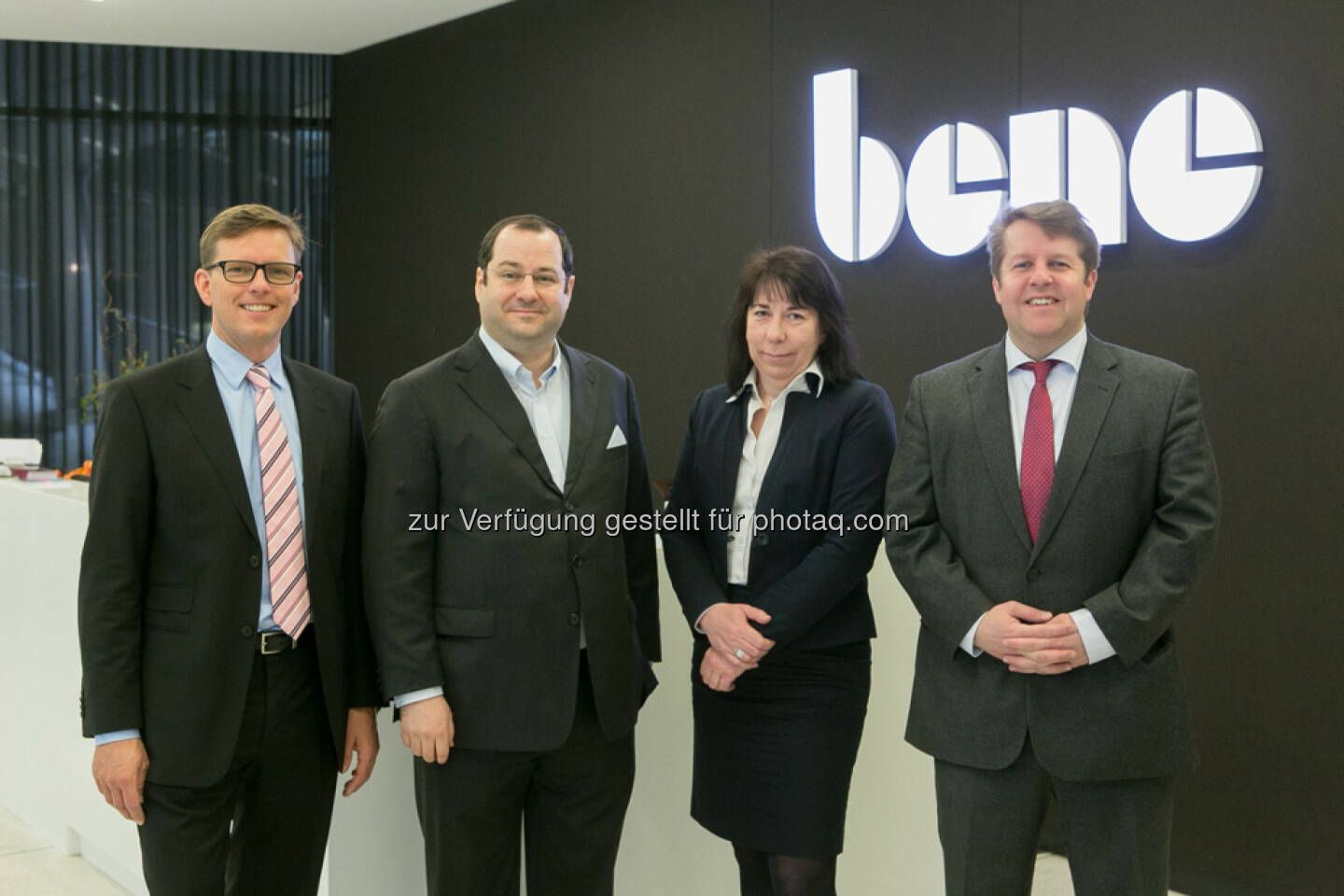 Gerold Pinter (Wohninvest), Daniel Riedl (Buwog), Doris Ritzberger-Grünwald (OeNB), Michael Ehlmaier (EHL)