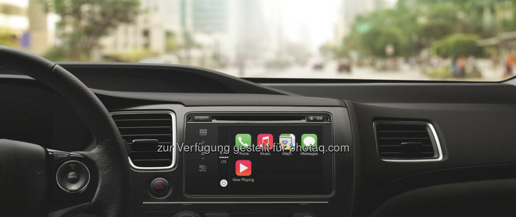 Apple CarPlay Honda Homescreen, © Apple (03.03.2014) 