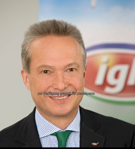 Rainer Herrmann, Geschäftsführer; Iglo Austria GmbH: Rezepte fürs Leben neu in TV, Print und Web: Iglo Österreich launcht neue Kampagne - zu sehen ab März 2014

 (04.03.2014) 
