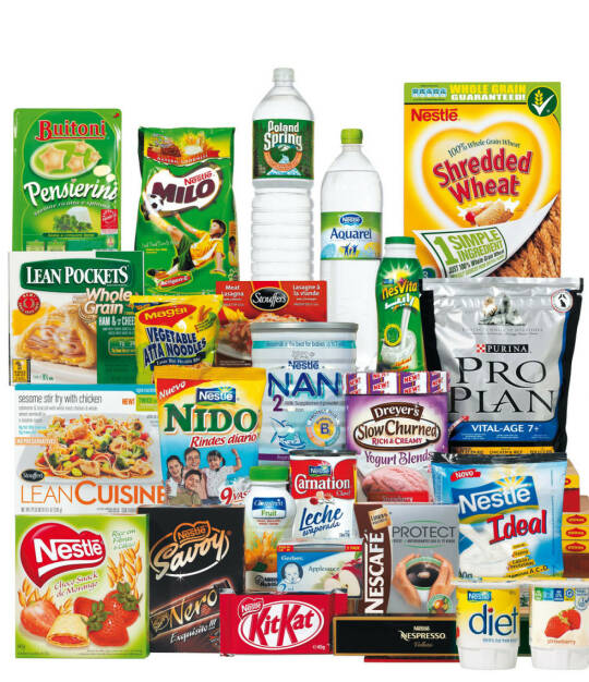Nestlé Produkte, © Nestlé (Homepage) (04.03.2014) 