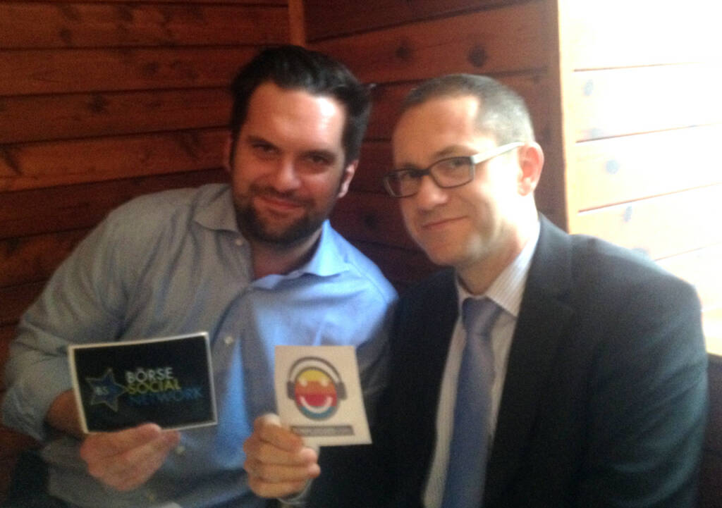 Mit Alex Obermayr und Günther Artner (Erste Group) über das Börse Social Network, Runplugged und Youtube geplaudert (06.03.2014)