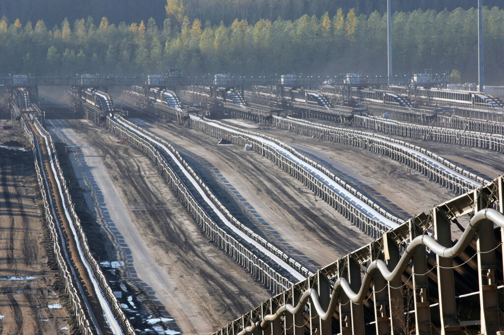 Braunkohletagebau, Hambach, Bandanlagen, RWE AG, © RWE AG (Homepage) (07.03.2014) 