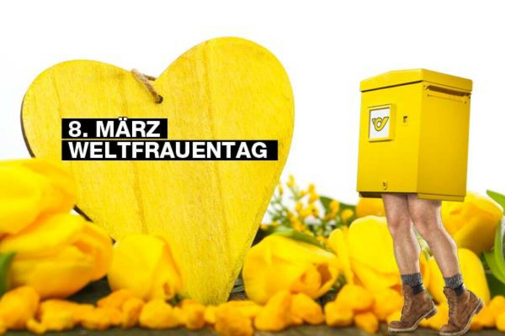 Post gratuliert Mitarbeiterinnen und Kundinnen zum Weltfrauentag 2014 (08.03.2014) 