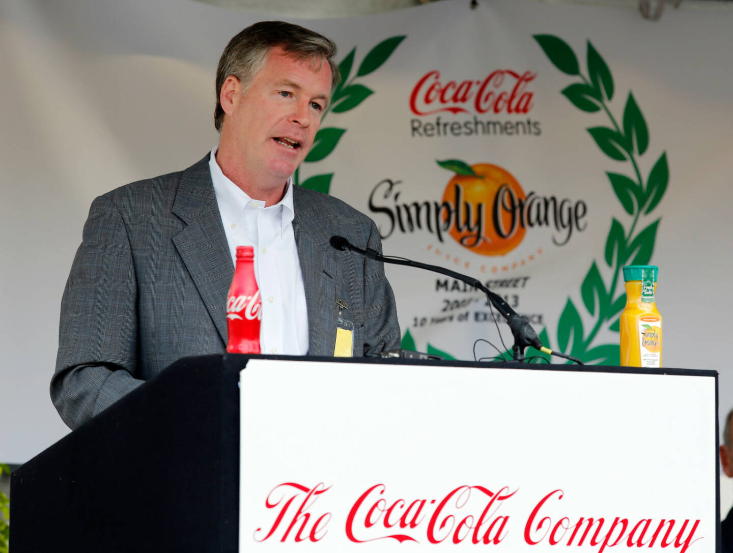 Steve Cahillane President, Coca-Cola Americas  (Photo by Scott Iskowitz/Invision for Coca-Cola/AP Images)