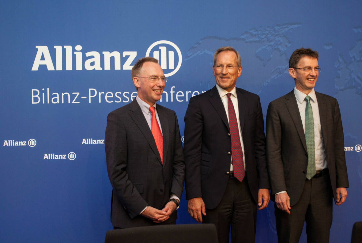 Dieter Wemmer, Michael Diekmann, Maximilian Zimmerer, Allianz SE
