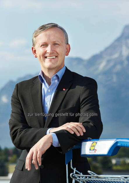 Alexander Deopito, Vorsitzender der Geschäftsleitung von Lidl Österreich: Lidl Österreich investiert 2014 über 100 Millionen Euro - mittelfristig sollen alle 202 Filialen modernisiert werden.  (13.03.2014) 