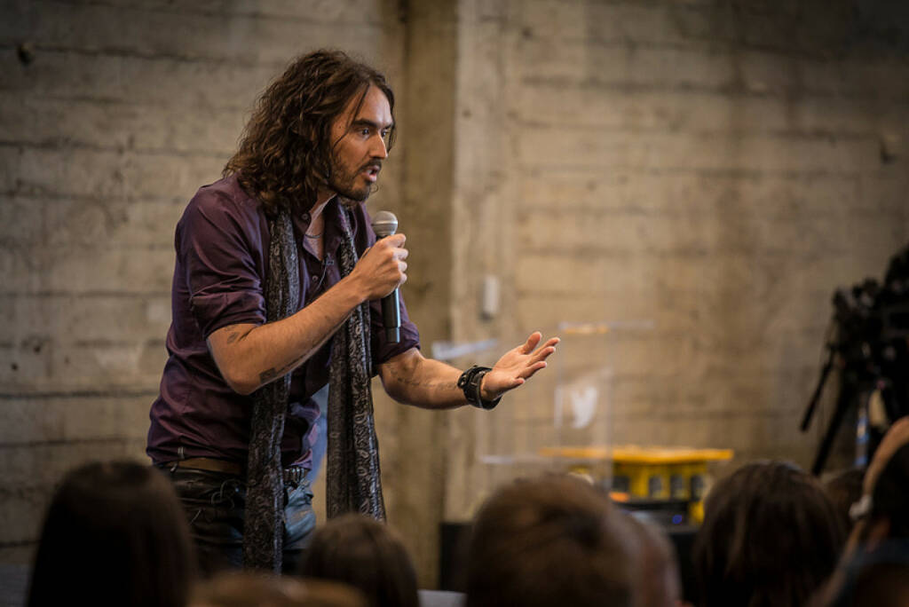 Russel Brand at Twitter HQ, (C) Thomas Rix for Twitter, Inc., © Twitter Inc.  (15.03.2014) 