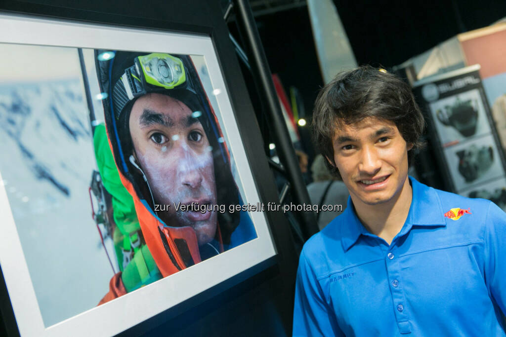 David Lama heute zu Gast in Willkommen Österreich bei Stermann/Grissemann. Hier zu sehen bei der Photo+Adventure 2013, http://finanzmarktfoto.at/page/index/806#bild_12087, © teilweise www.shutterstock.com (18.03.2014) 