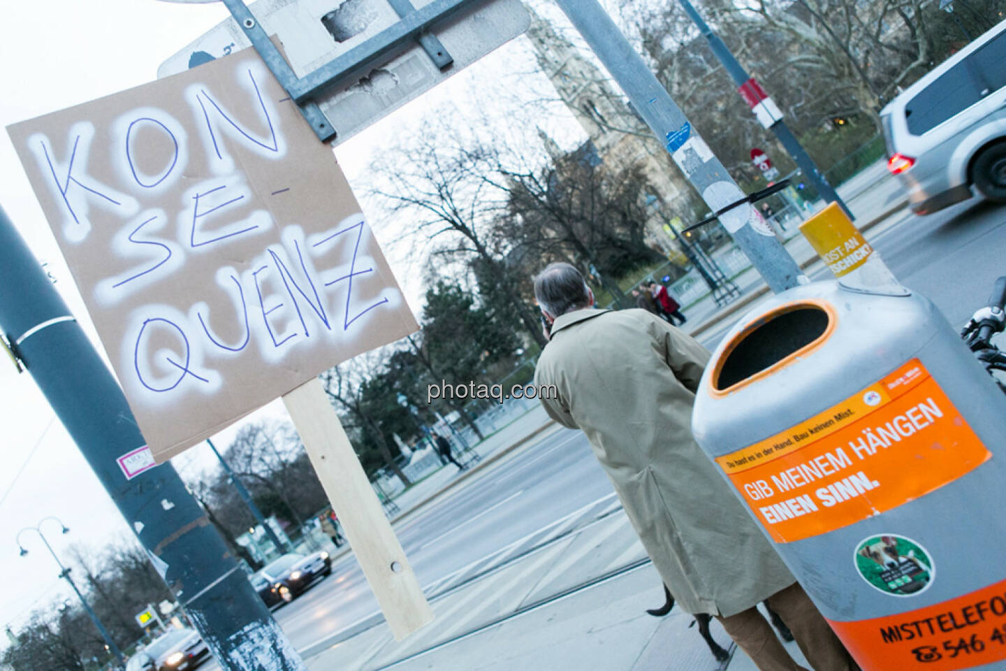 Konsequenz - Hypo Demonstration in Wien am 18.03.2014