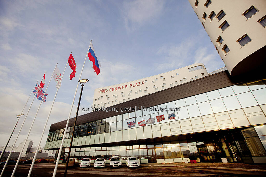 Crowne Plaza St.Petersburg Airport, St. Petersburg, Russland. Warimpex, CA Immo und UBM vermietet zwei Drittel ihrer Büroräumlichkeiten in der AIRPORTCITY St. Petersburg an Gazprom Invest Zapad, (Foto: Warimpex) (15.12.2012) 