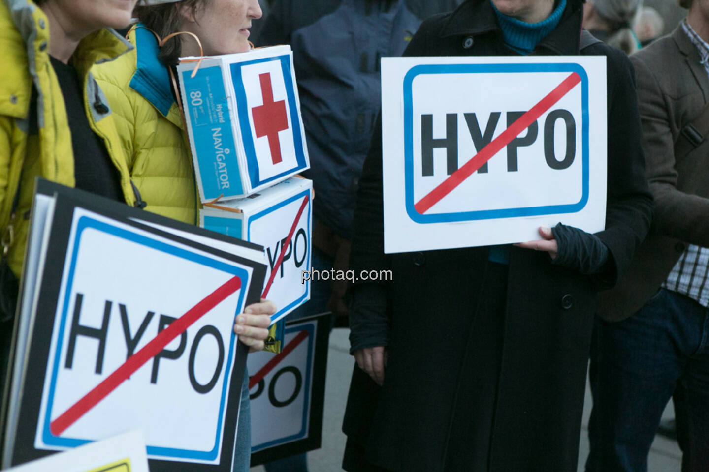 Hypo Demonstration in Wien am 18.03.2014