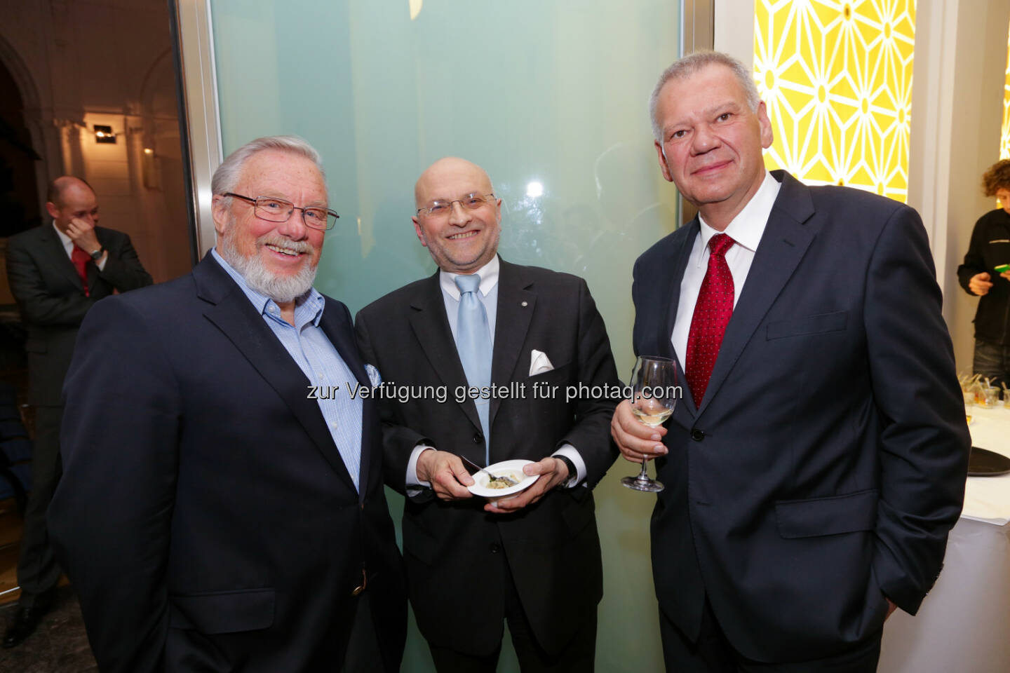 Konrad Rumpold, Werner Albeseder, Friedrich Spritzey (geschäftsführender Gesellschafter der SOT Süd-Ost Treuhand)