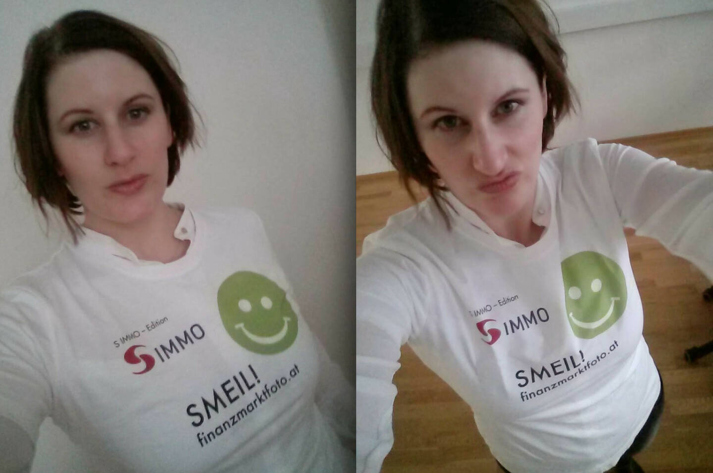 Digital Affairs Selfie Smeil: Judith Denkmayr (Shirt in der S Immo-Edition)